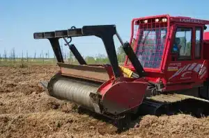 swinging rotor mulchers